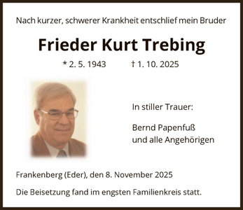 Frieder Kurt Trebing
