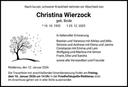 Christina Wierzock