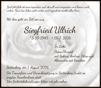 Siegfried Ullrich