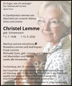 Christel Lemme
